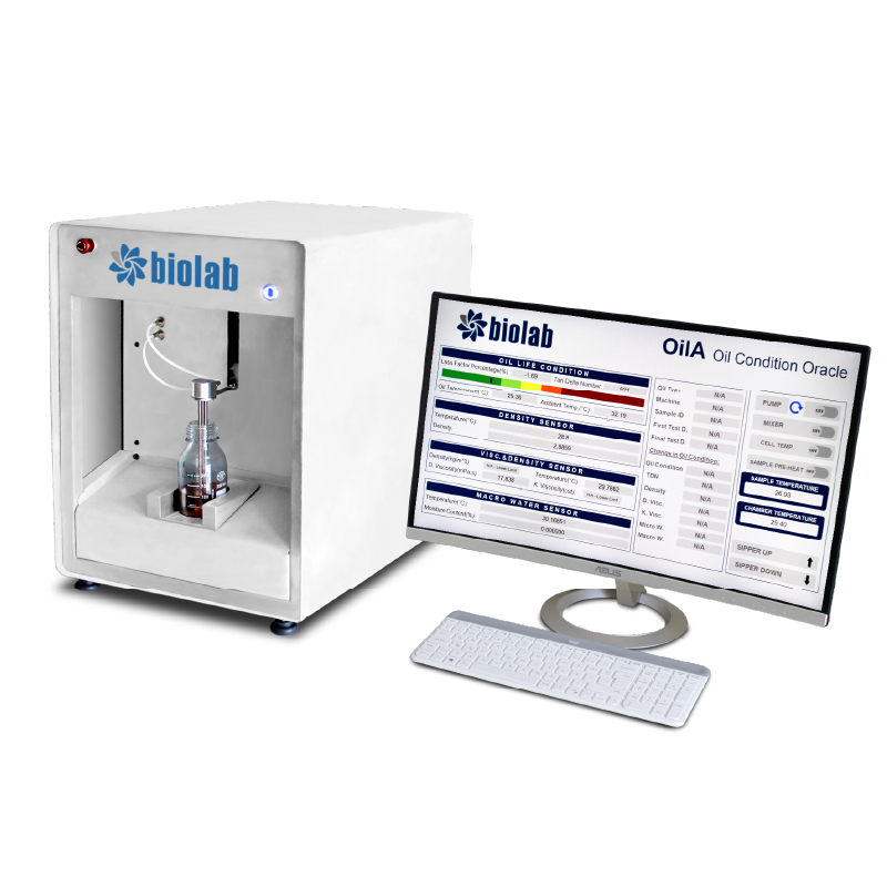 biolab Oracle 機油壽命和顆粒計數器